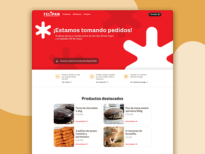 Artisan Bakery Store Redesign bakery figma interfacedesign store ui ux web webdesign