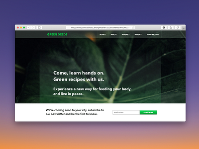 Landing Page