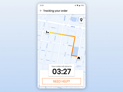 Daily UI 020 - Location Tracker