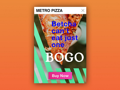 Dailly UI 036 - Special Offer dailyui design pizza sketch sketchapp ui ux