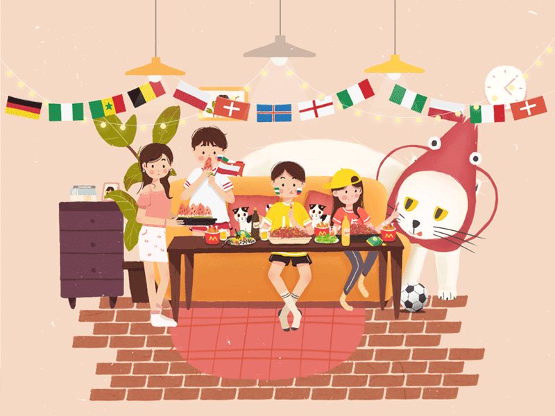 World cup by Amu on Dribbble