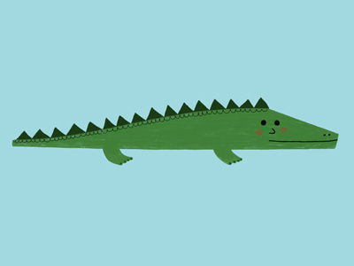 Crocodile animal cartooning childrensbooks drawing illustration kidsillustration
