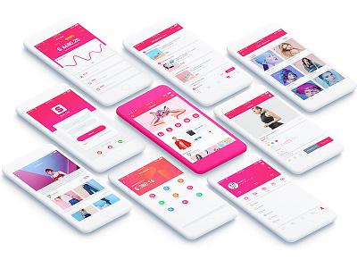 Electric business APP part of the project display dribbble hello