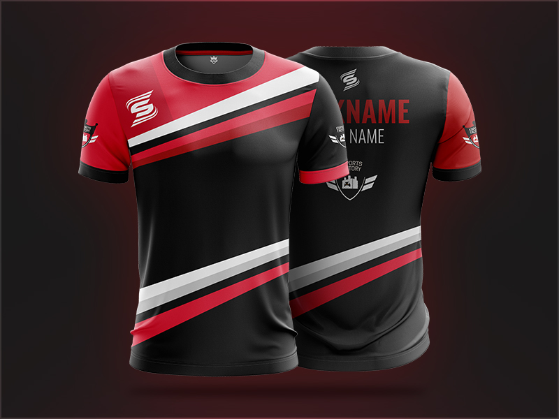 eSports Jersey Design - Black Titans Gaming by Chethan KVS on Dribbble