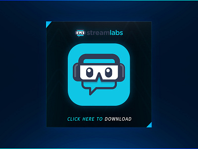 Livestream Twitch Panel V2 button card gamer gaming live stream overlay panel stream twitch webcam