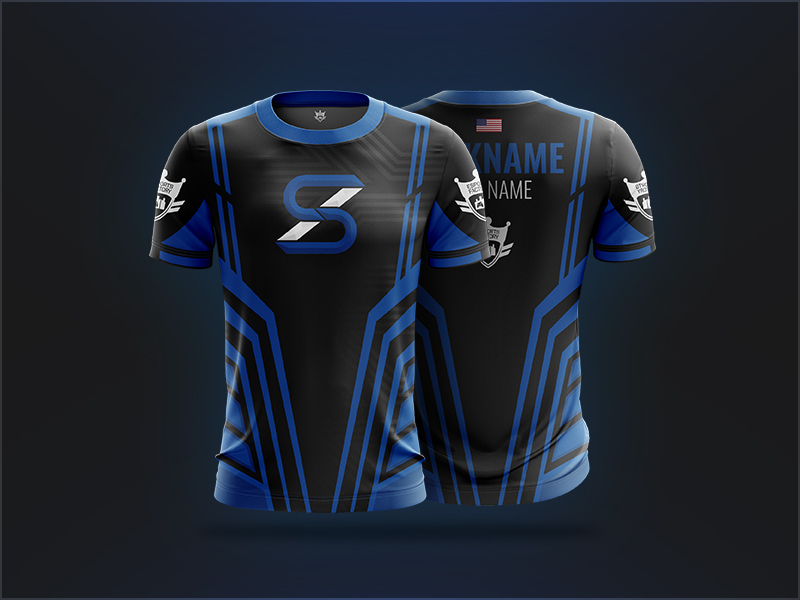 eSports Jersey Design - Black Titans Gaming by Chethan KVS on Dribbble