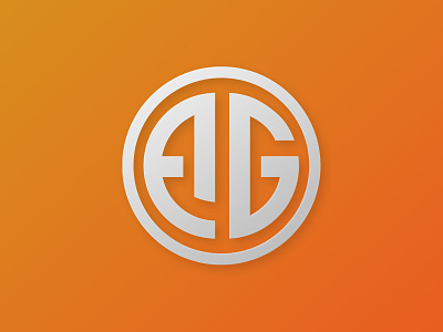 Elements Gaming - eSports Monogram Logo badge bold branding circle design identity logo mark monogram
