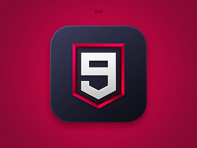 Daily UI Challenge 005 - iOS App Icon 005 car car app daily 100 dailyui dailyui005 esports gaming mobilegame racing speed sports team ui uiux