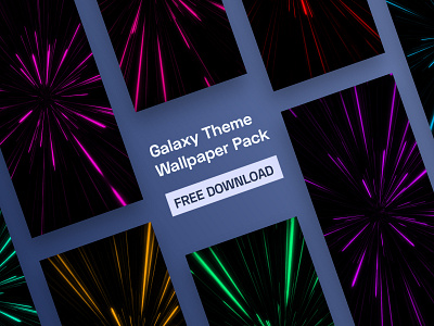 Free Galaxy Themed Wallpaper Pack!