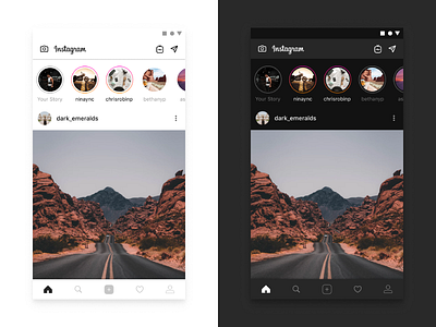 Instagram - The Ultimate Guide to Designing Dark Theme
