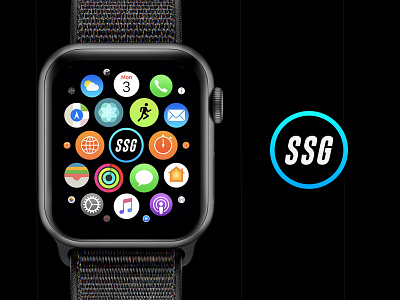 Apple Watch App Concept - App Icon app icon app icon design app icons dark mode dark theme dark ui icon icon design icon set iconography icons icons design icons pack icons set watch app watch os watch ui watches watchface watchos