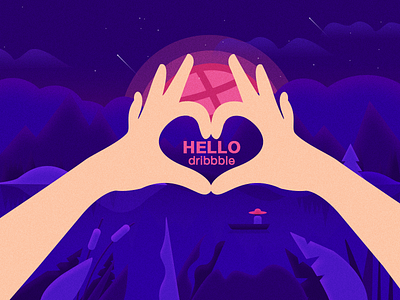 Hello！dribbble design ui