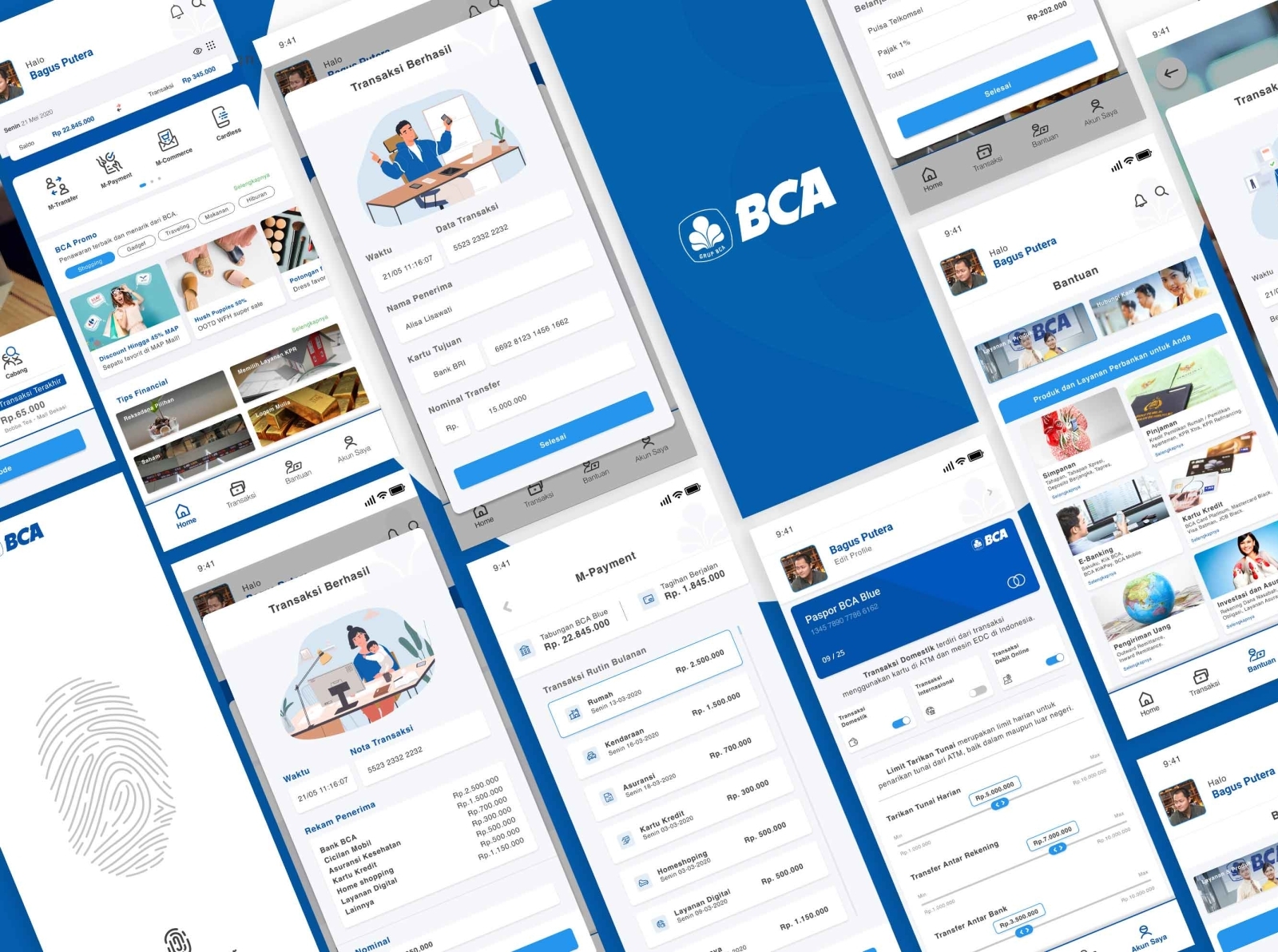 Redesign BCA Mobile Project By Bagus Putera On Dribbble