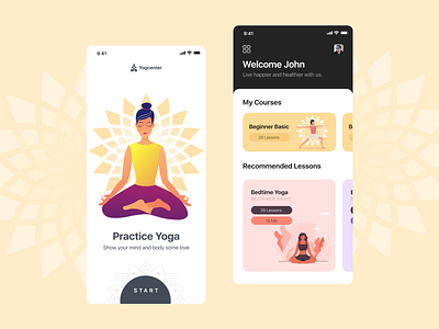 Yoga Classes App