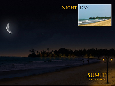 Day To Night from day to night lighting effect photo manipulation photoshop