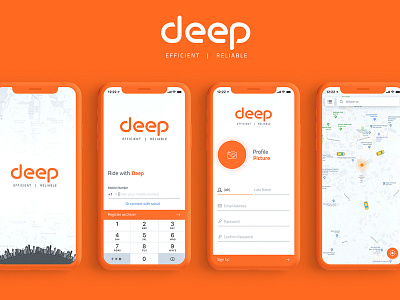 Deep The Taxi App iphone x maps mobile sign up taxi taxi app