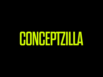 CONCEPTZILLA animated animation concept idea logo animation morphing motion design motion graphics shakuro text animation transition