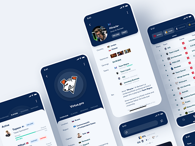 EsportsPoint - Ticket app home page by Dmitry Kiiashko on Dribbble