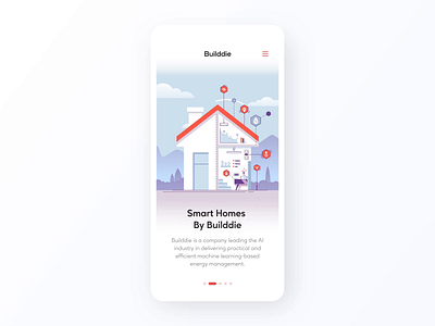 Smart Homes by Builddie Animation animated illustration animation builddie illustration interaction ios iphone 11 10 iphone 11 10 mobile motion design transition ui ux
