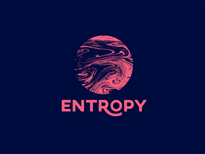 Entropy _ Logo design art branding corporate entropy graphic idea identity inspiration marble typography