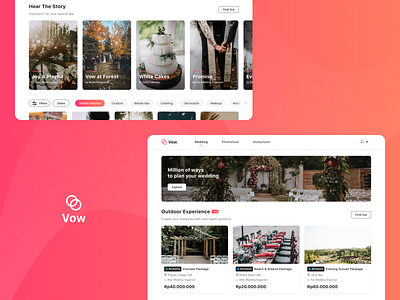 Vow - Homepage