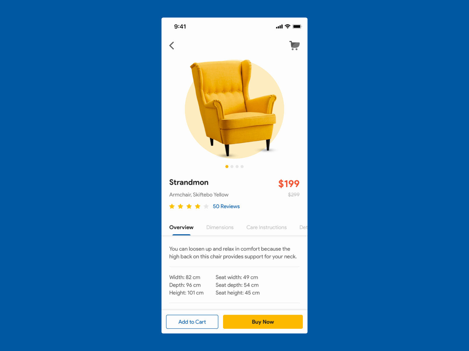 IKEA - Simple Interaction Design cart ecommerce ikea interaction ios motion principle product design product detail page shopping ui ux