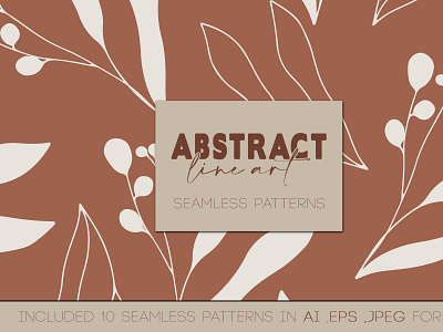 Abstract Line art Seamless Patterns abstract line art abstract shapes branding brush stroke pattern design digital paper fabric pattern floral graphic design hand drawn pattern high quality mugs pattern seamless patterns