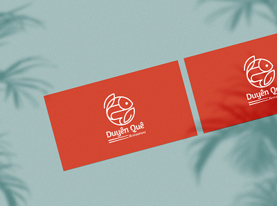 Duyen Que Restaurant VietNam branding design logo restaurant