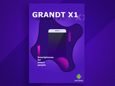 Phone concept concept gradient phone