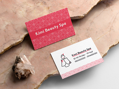 Kimi Beauty Spa branding japan logo minimalist spa