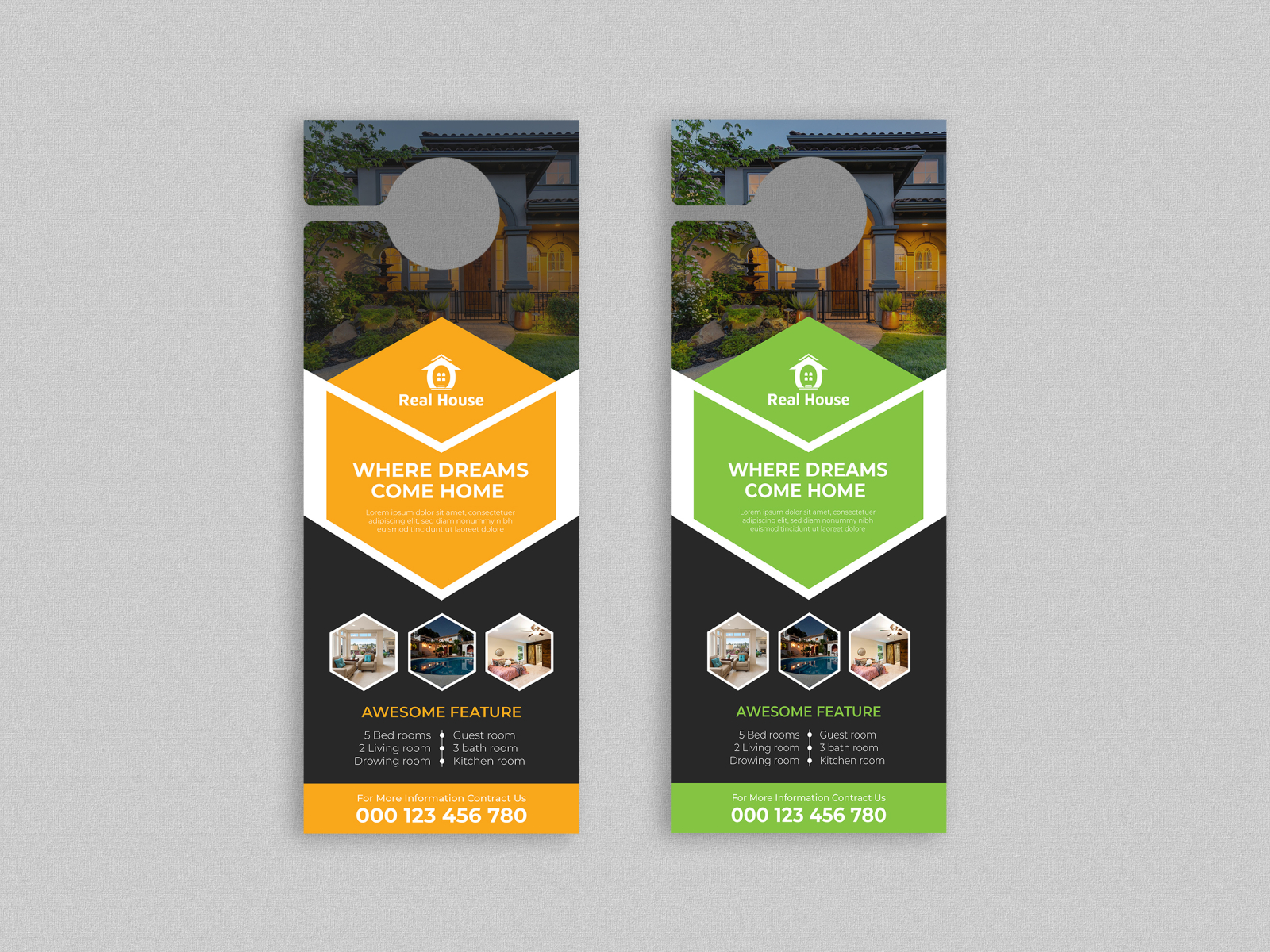 Door Hanger – Residence Marketing - UI Creative