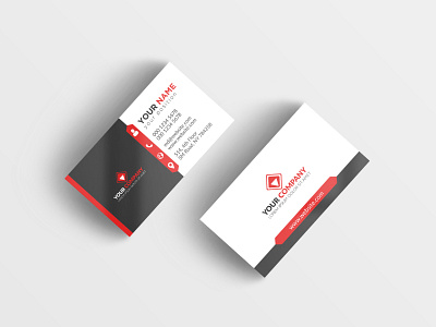 Modern and Creative business card design template abstract background business card clean company corporate creative design elegant graphic identity illustration layout modern presentation print template vector web