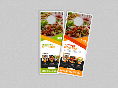 Food & Beverage Door Hanger Templates