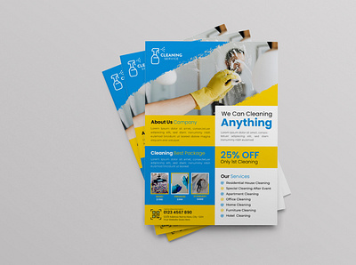 Cleaning Service Flyer agency cleaning flyer poster