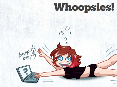 Whoopsies! 404 manga