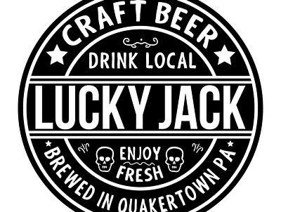 Lucky Jack Sex wax art branding label design