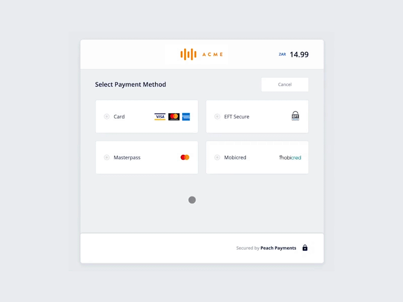 Peach Payments Hosted Payment Platform by Kevin Dunbar on Dribbble