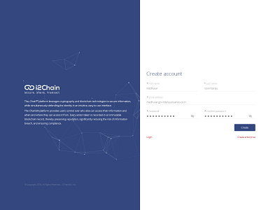 Create account screen illustration logo ui ux