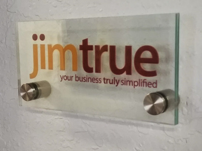 Jim True, LLC branding flat logo