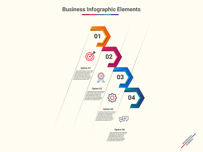 Business Infographic Elements Template