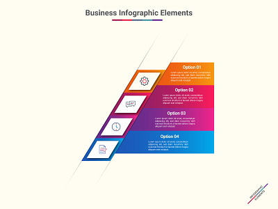 Business Infographic Elements Template