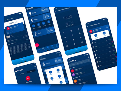 INNOPAY Application app application branding design interaction ios minimalist payment progressive qr code simple ui design