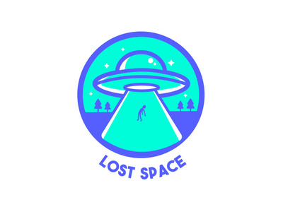 Lost Space design illustration illustrator logo vector