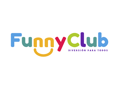 Funny Club branding design illustrator logo vector