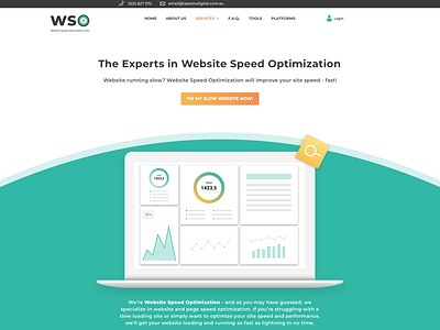 Website speed optimisation