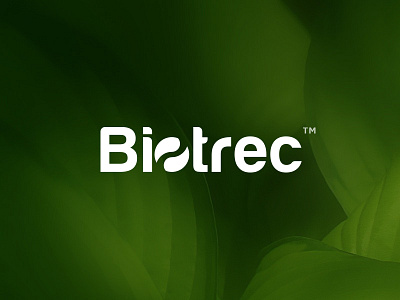 Biotrec biology biotech biotech logo branding business logo custom logo design logo design logo designer logotype natural science typograhy typography