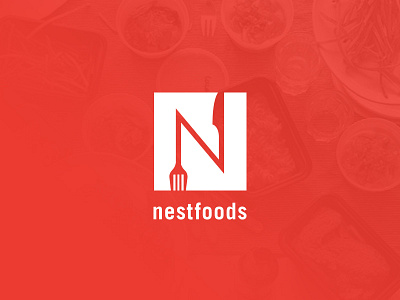 N Foods branding brandingagency business logo cheap logo design clever logo food food logo logo logo 2018 logo design logo designer minimal design minimalistic