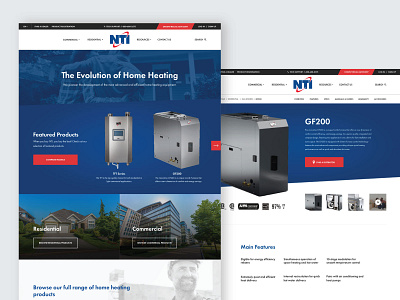 NTI - Web Design branding design ui ux web website