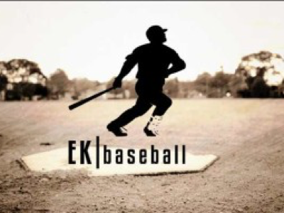 Ek | baseball identity logo design