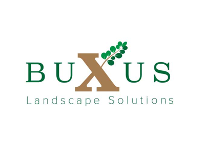 Buxus Landscape Solutions branding identity illustrator logo logo design logo designer mark symbol vector wordmark
